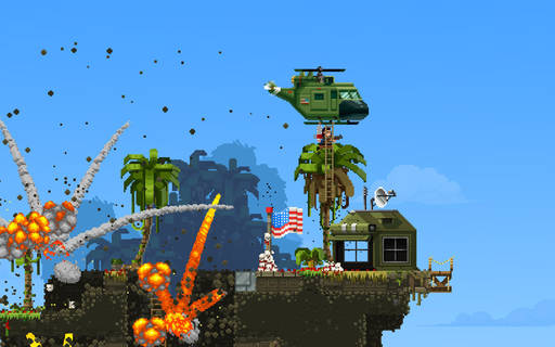 Broforce - Broforce - обзор, впечатления, мини-гайд по персонажам.